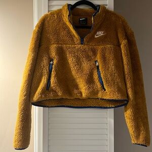 Nike cropped pullover sweatshirt